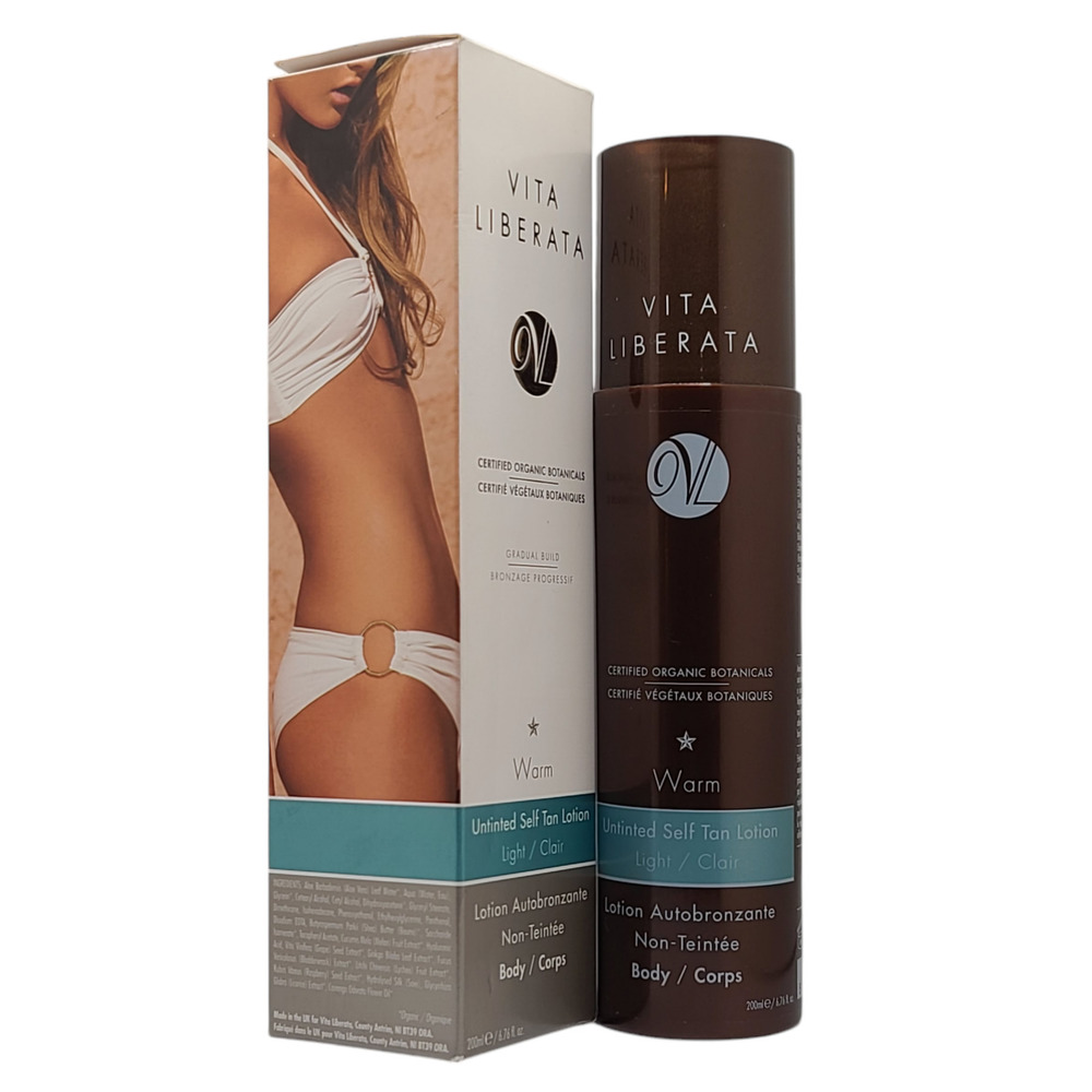 Vita Liberata Warm Gradual Build Untinted Self Tan Lotion Light 6.76 oz - Picture 6 of 8